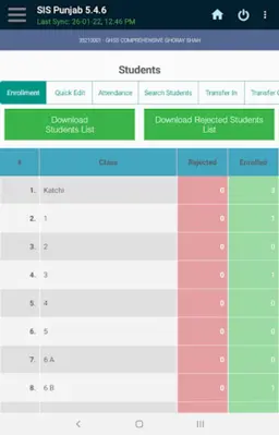 SIS Punjab android App screenshot 4